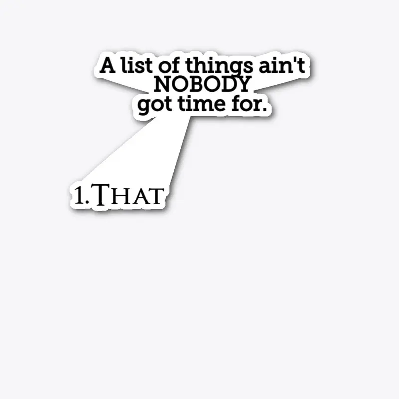 A list of Things