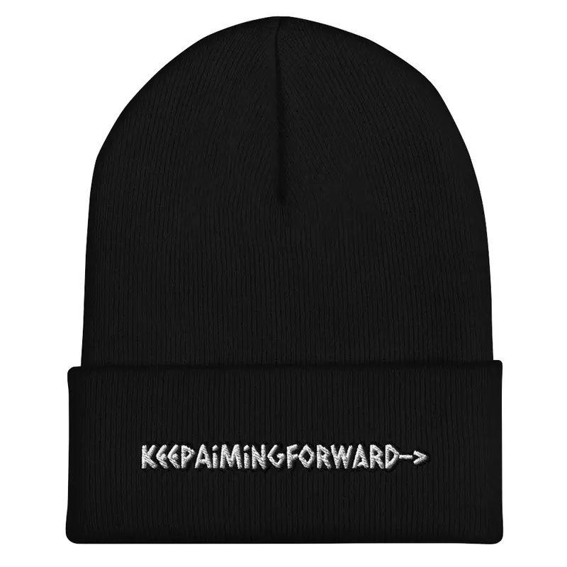 KeepAimingForward-> Beanie